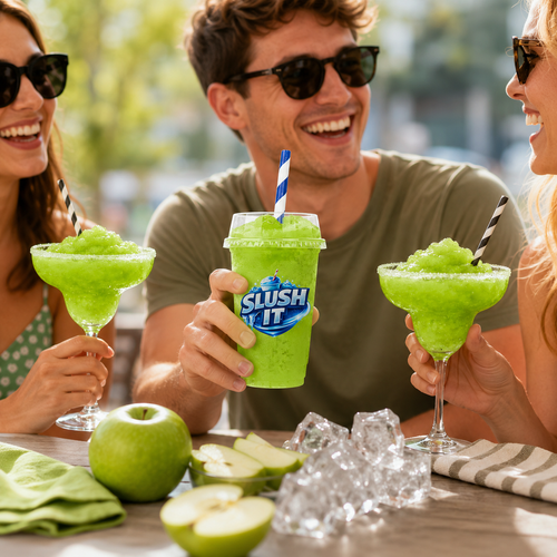 Green Apple Slushy 2L Bottle