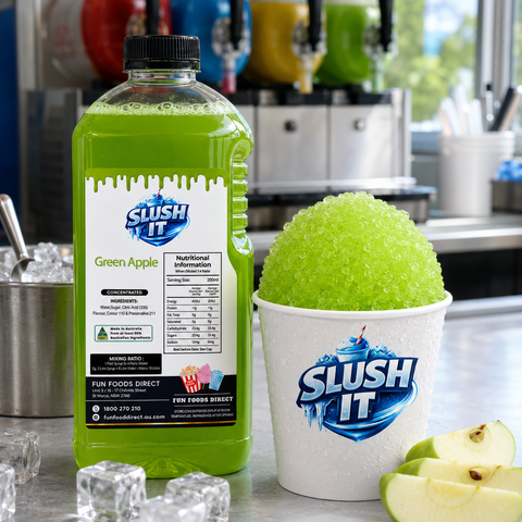 Green Apple Sno Cone Bottle