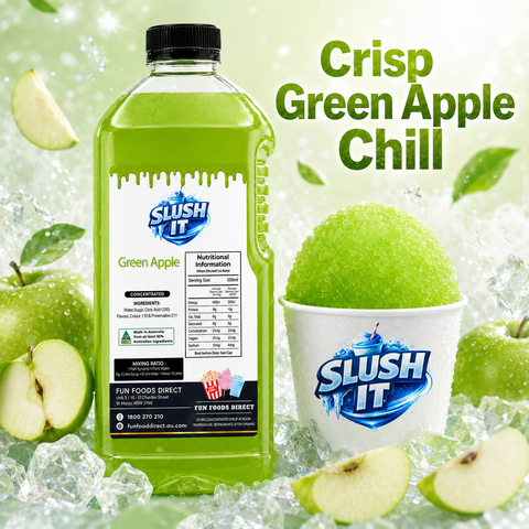 Green Apple Sno Cone Bottle