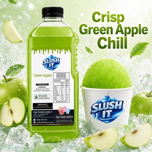 Green Apple Sno Cone Bottle