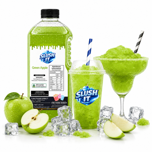 Green Apple Slushy 2L Bottle