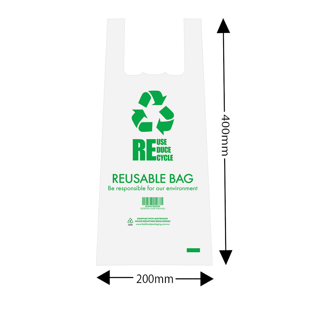 Singlet Checkout Reusable Shopping Bags