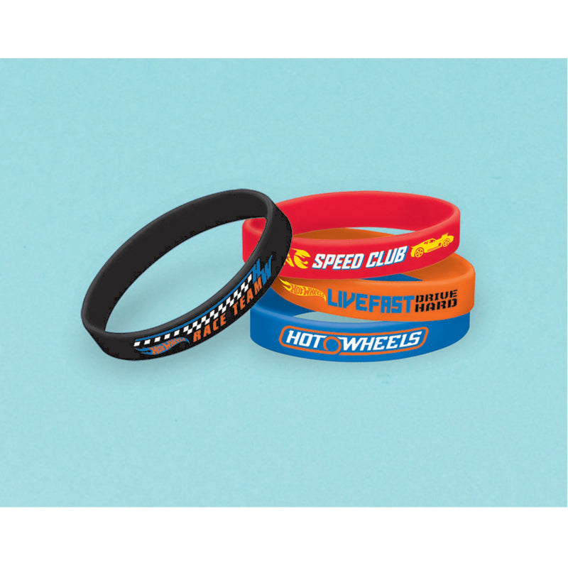 Hot Wheels Wild Racer Silicone Bracelets