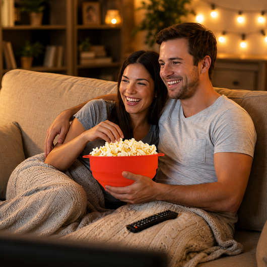 Microwave Popcorn Popper Bowl