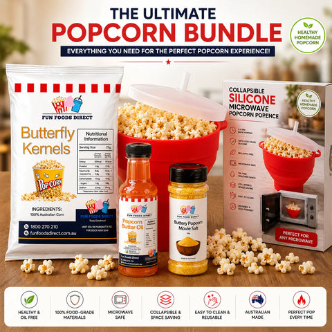 Show slide 1  Show slide 2  Show slide 3  Show slide 4  Show slide 5  Show slide 6  Premium Movie Night Popcorn Bundle