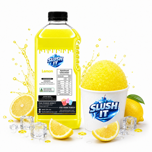 Lemon Sno Cone Bottle
