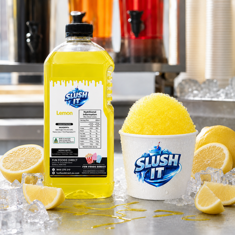 Lemon Sno Cone Bottle
