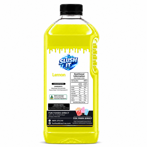 Lemon cordial Mixes 2L