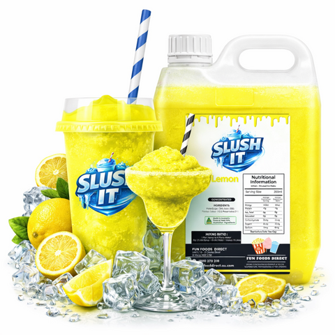 Lemon Slushy 2L Bottle