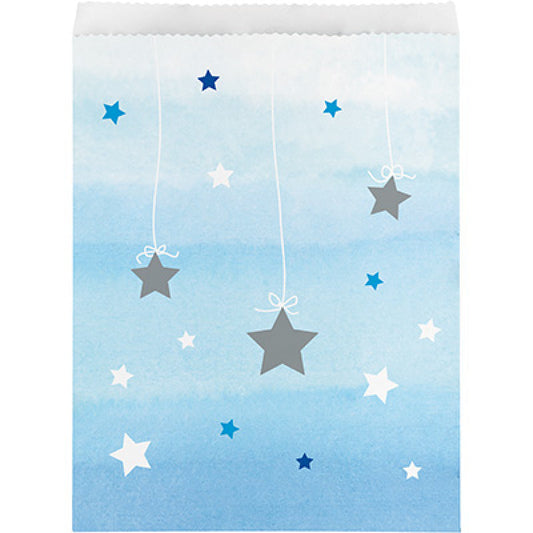 One Little Star Boy Paper Treat Bags