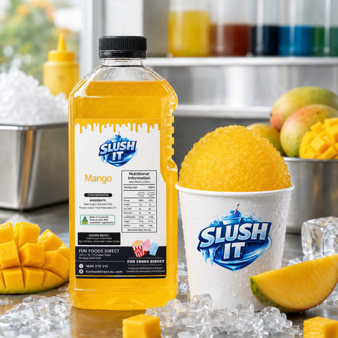 Mango Sno Cone Bottle