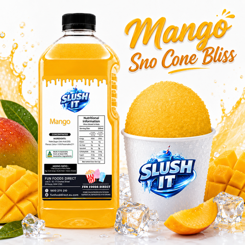 Mango Sno Cone Bottle