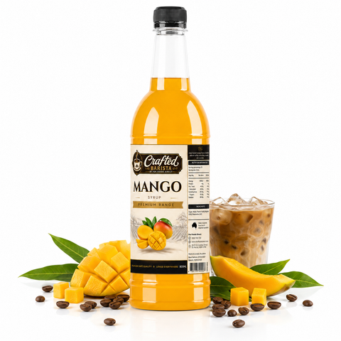 Mango Syrup Premium Range 800mL | Juicy Tropical Mango Café Syrup