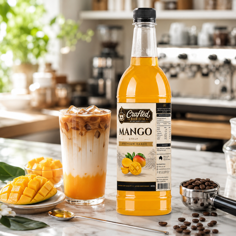 Mango Syrup Premium Range 800mL | Juicy Tropical Mango Café Syrup
