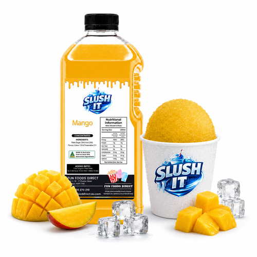 Mango Sno Cone Bottle