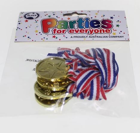 Winner Medals Birthday Favour