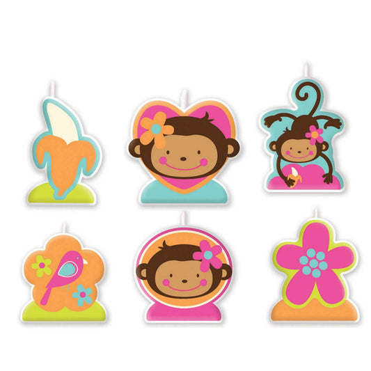 Monkey Love Mini Candle