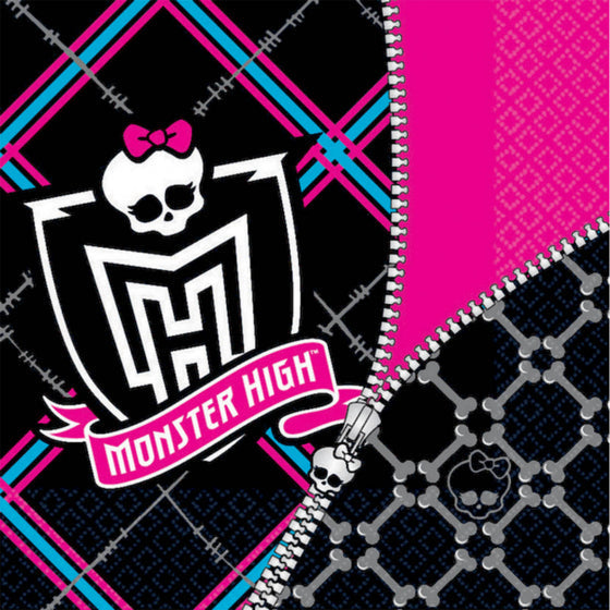 Monster High Lunch Napkins