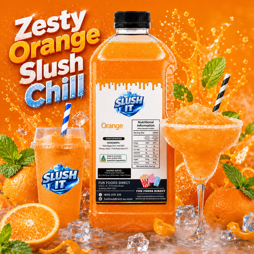 Orange Slushy 2L Bottle