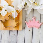 Crown Tiara Stainless Steel Cookie Cutter