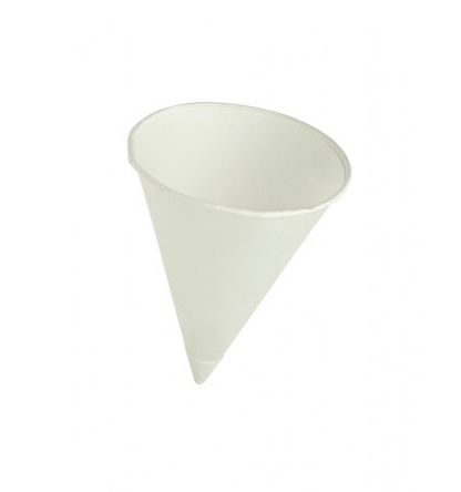 White Sno Snow Cone Cups Leakproof