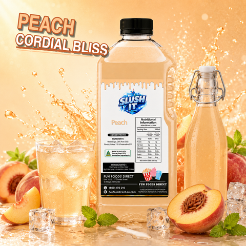 Peach cordial Mixes 2L