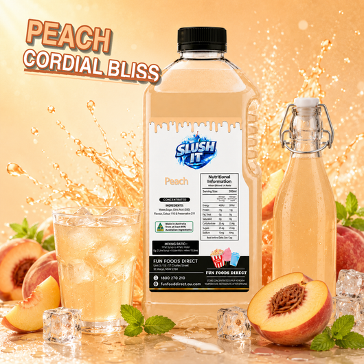 Peach cordial Mixes 2L