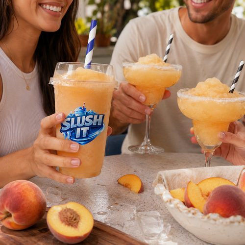 Peach Slushy 2L Bottle