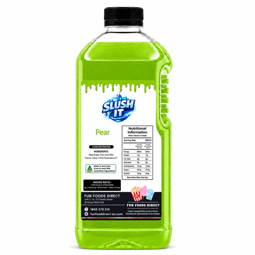 Pear Slushy 2L Bottle
