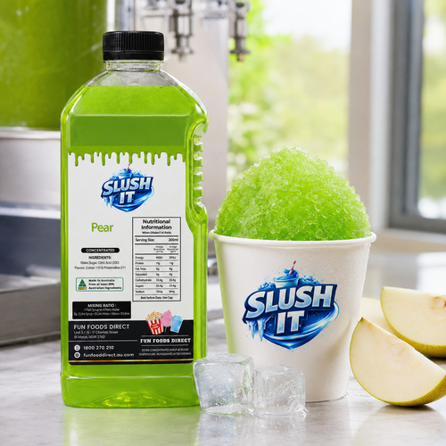 Pear Sno Cone Bottle