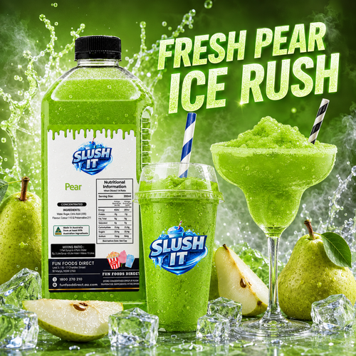Pear Slushy 2L Bottle