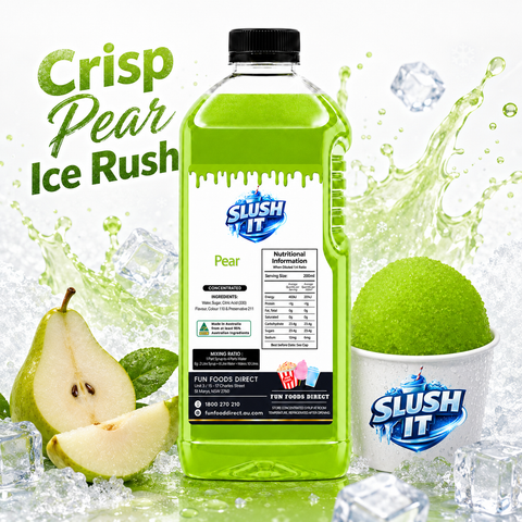 Pear Sno Cone Bottle