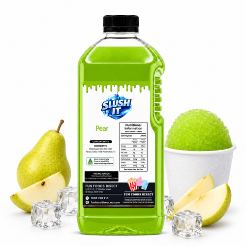 Pear Sno Cone Bottle
