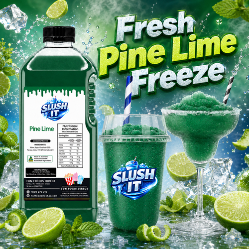 Pinelime Slushy 2L Bottle