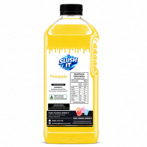 Pineapple Slushy 2L Bottle