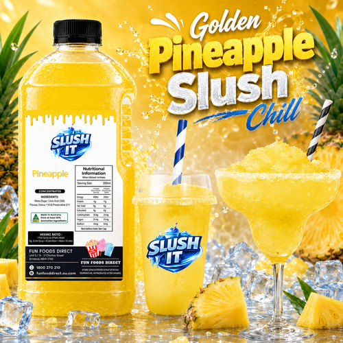 Pineapple Slushy 2L Bottle