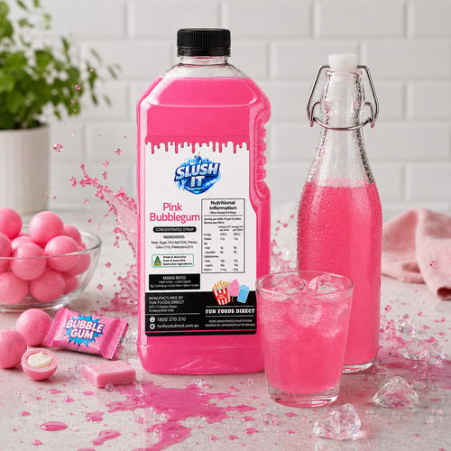 Pink Bubblegum Cordial Mixes 2L