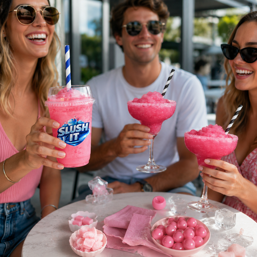Pink Bubblegum Slushy 2LBottle