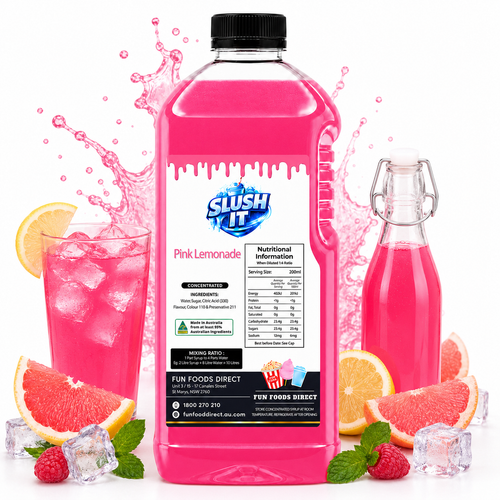 Pink Lemonade Cordial Mixes 2L