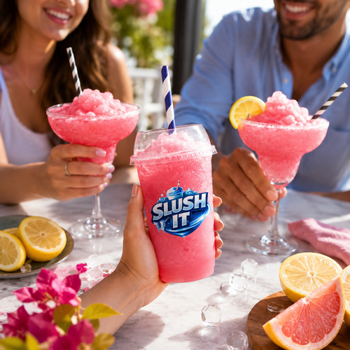 Pink Lemonade Slushy 2L Bottle