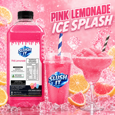 Pink Lemonade Slushy 2L Bottle
