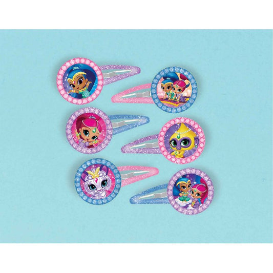 Shimmer and Shine Barrettes Hair Clip Favours