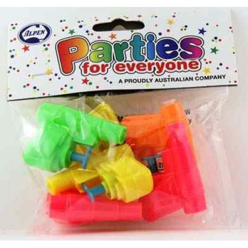 Whistle Pistols Party Favour