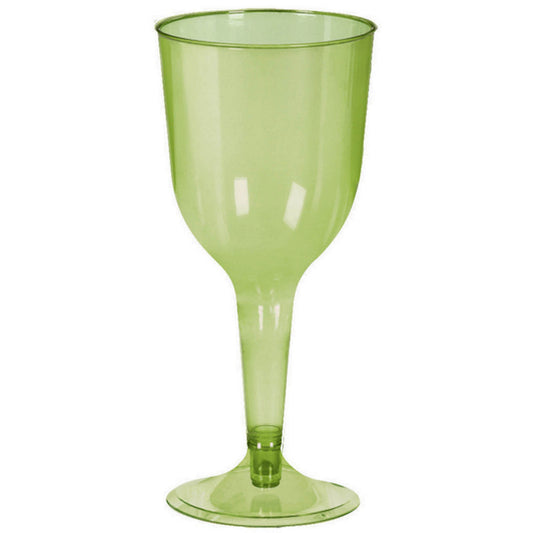 Avocado Green Wine Glass Cocktail Cups