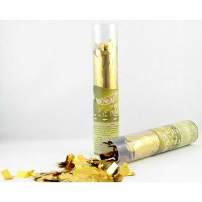 Wedding - Birthday - NYE Twist Poppers Gold