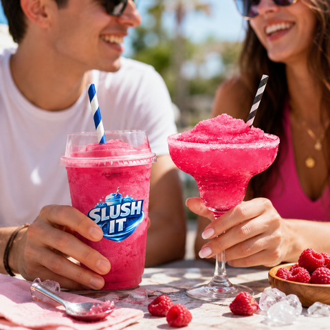 Raspberry slushy syrup 2L Bottle