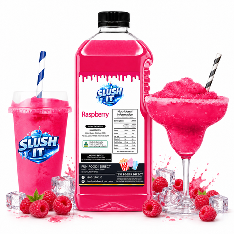 Raspberry slushy syrup 2L Bottle