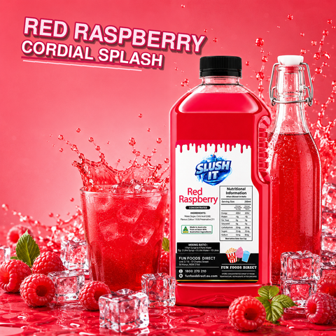 Red Raspberry Cordial Mixes 2L