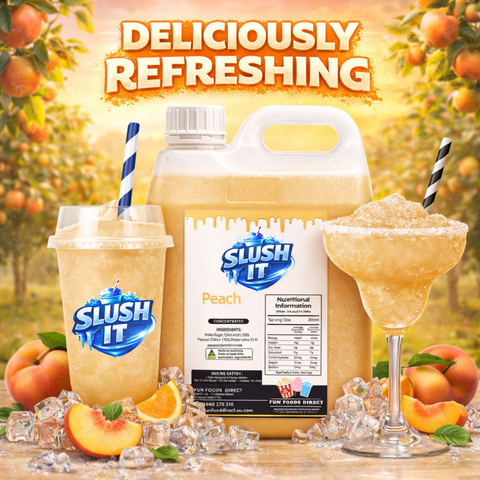 Peach Slushy 2L Bottle