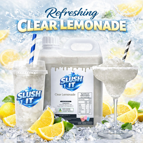 Traditional Clear Lemonade Slushy 2L Bottle